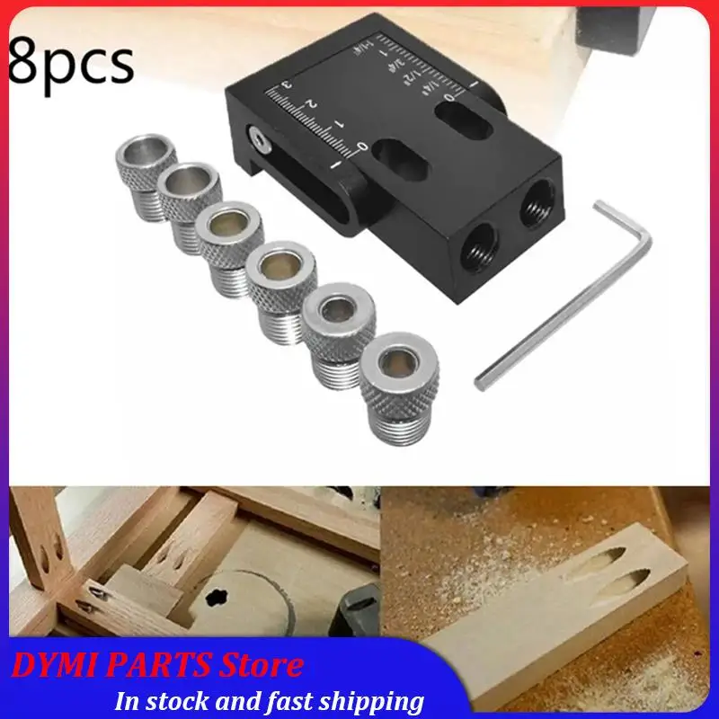 

Глобальная распродажа-15 градусов угол деревообработки локатор косых отверстий 8 шт. столярные инструменты для деревообрабатывающих инструментов