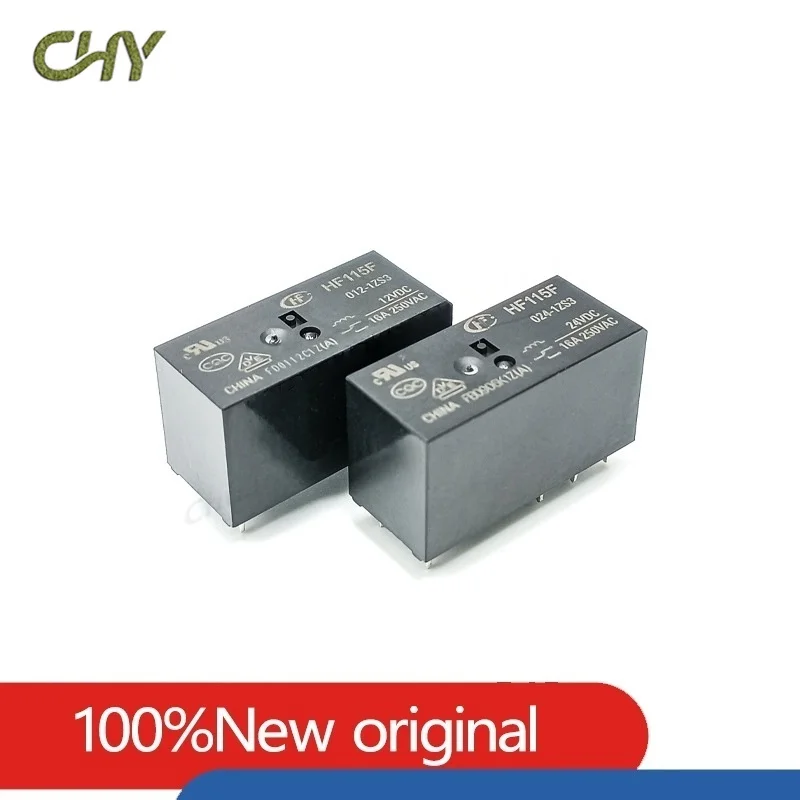 1-5Pcs/Lot JQX HF115F 005-1ZS3 012-1ZS3 024-1ZS3 8PIN 16A 250VAC 5V 12V 24V Power relay