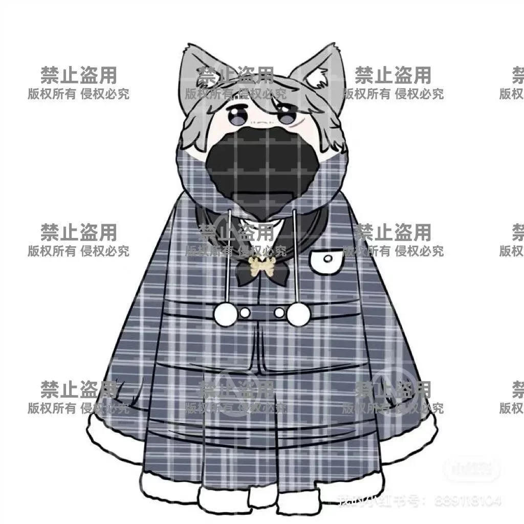 Game Identity Ⅴ Embalmer Aesop Carl Cloak Anime Cosplay Costume Plush Cloaks Furry Blanket Soft Cap Hoodie Hallowmas Gifts