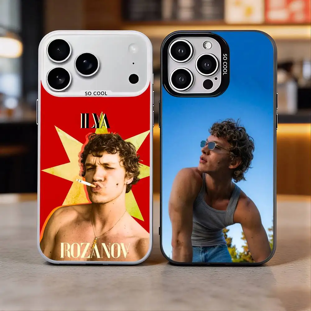 

C-Connor S-Storrie Ilya R-Rozanov Colorful Silver Back Phone Case For IPhone 17 16 15 14 13 12 11 Plus Pro Max Plus