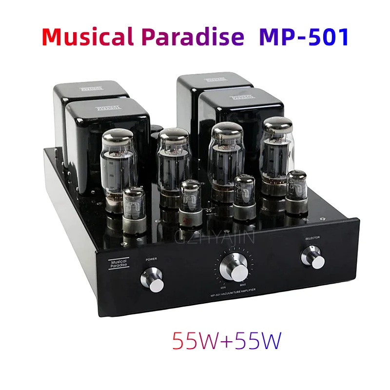 Musical Paradise 55W*2   MP-501 V5 KT120 KT150 Single-ended Parallel Class A Tube Amplifier  ,6J8P（6SJ7）,15Hz - 30Khz