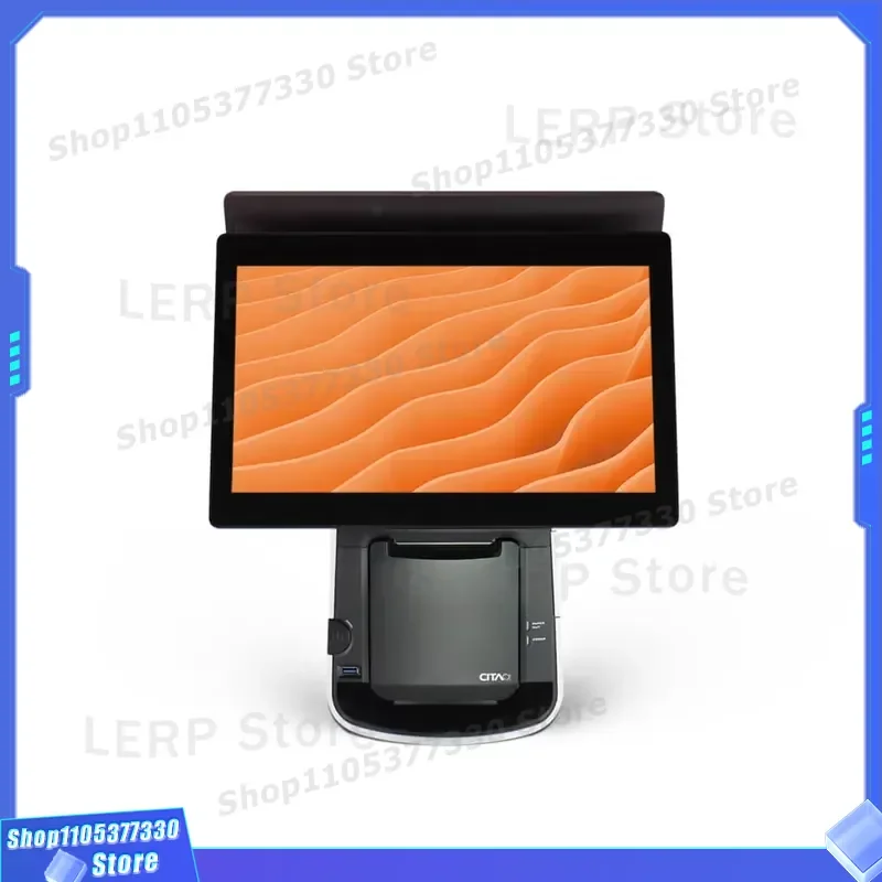 Android 10 Win10 POS Terminal All in One Cash Register with 80mm Thermal Printer Electronic Touch Screen System for Retail