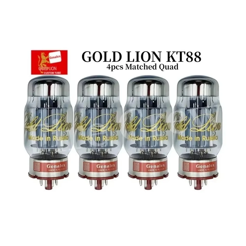 Genalex GOLD LION Vacuum Tube KT88 Replace 6550 KT120 KT66 KT77 EL34 KT100 HIFI Audio Valve Electron Tube Amplifier DIY Matched