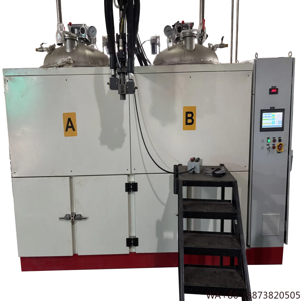 مضخة المحرك 380 فولت مصنع جديد توريد آلة صب النايلون البولي يوريثين MC الأوتوماتيكية مع تحمل قاطع المنتج المخصص PLC #4