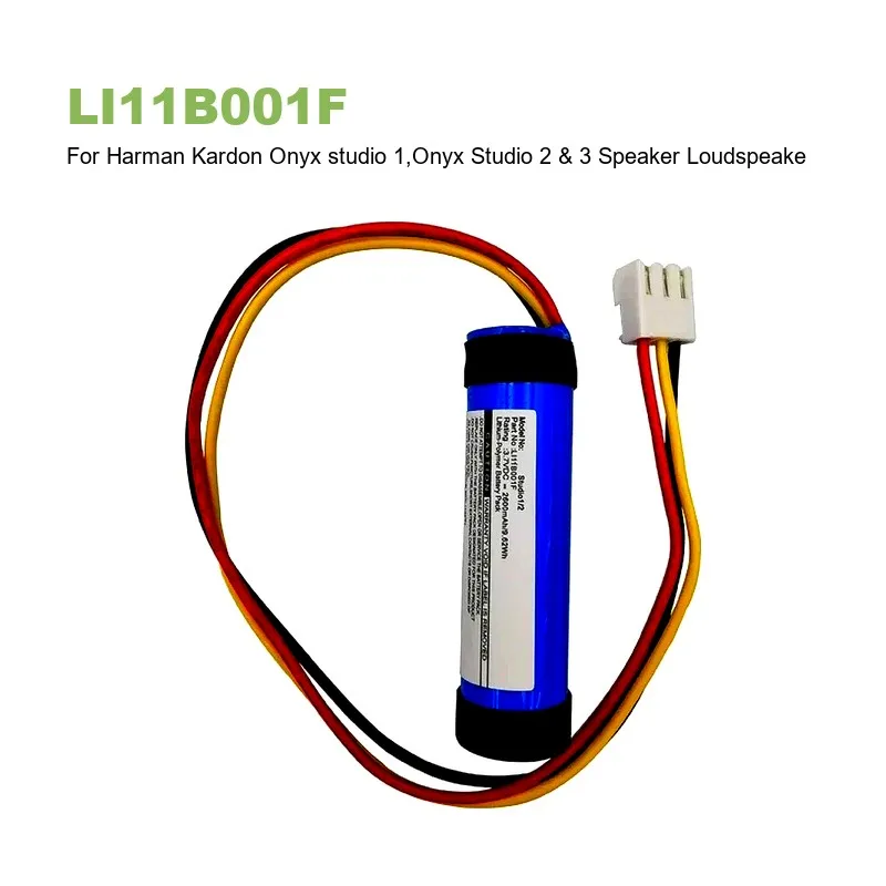 Akku für Harman Kardon P954374 Onyx Studio 1 2 3 4 5 6 Esquire 2 Mini-Lautsprecher Loudspeake P954374 LI11B001F ICR22650 P655252