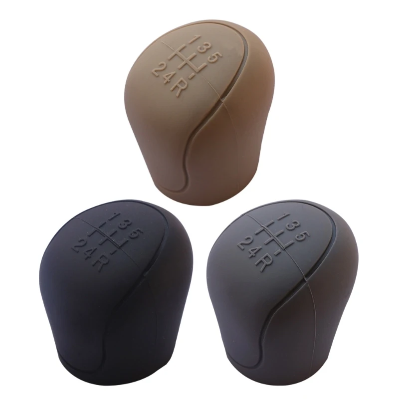 

Silicone Cover For Manual Automatic Transmission 5 Speed Gear Shifter Knob Protect Dropship