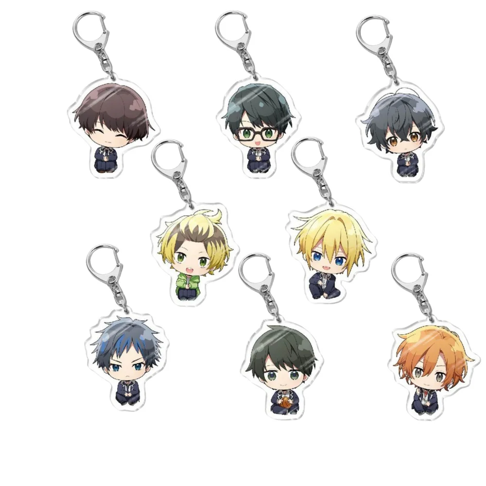 Cute Anime Sasaki to Myyano Acrylic Keychain Miyano Yoshikazu Sasasaki Shumei Hirano Keyring KeyChain For Gift