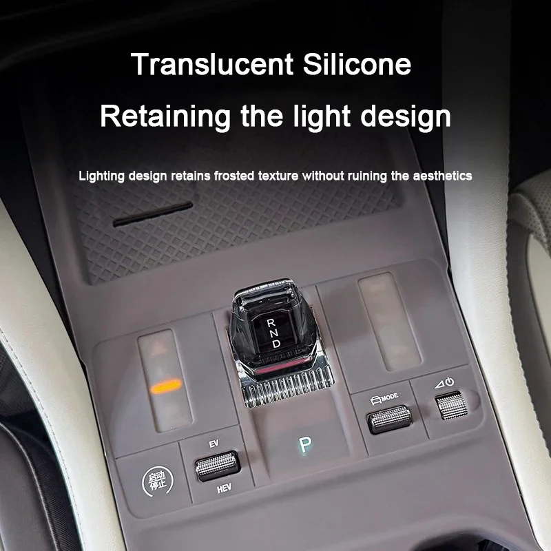 

For BYD Song Plus 2025 Car Silicone Protective Central Control Panel Armrest Box Pad Scratch-resistant And Abrasion-resistant