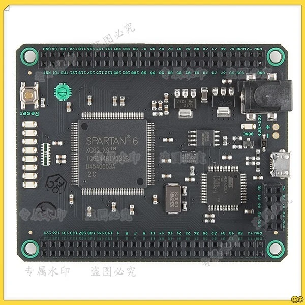 Mojo v3 FPGA compatible arduino FPGA development board Spartan6 XC6SLX