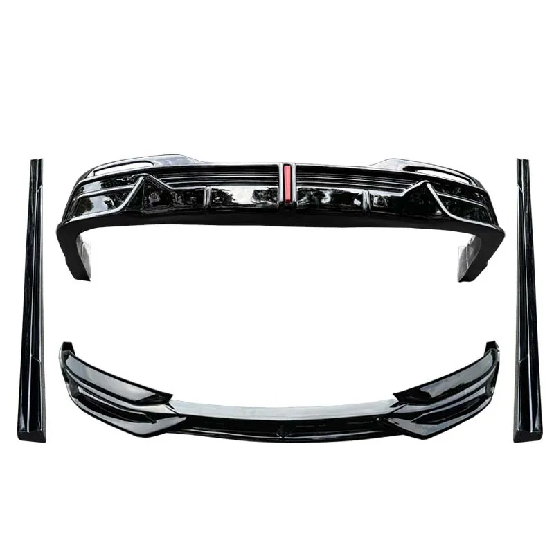 Car Body Kit Zeekr 007 First Generation Sedan (December 2023-) Front Lip Side Skirts Rear Diffuser Plastic Polished