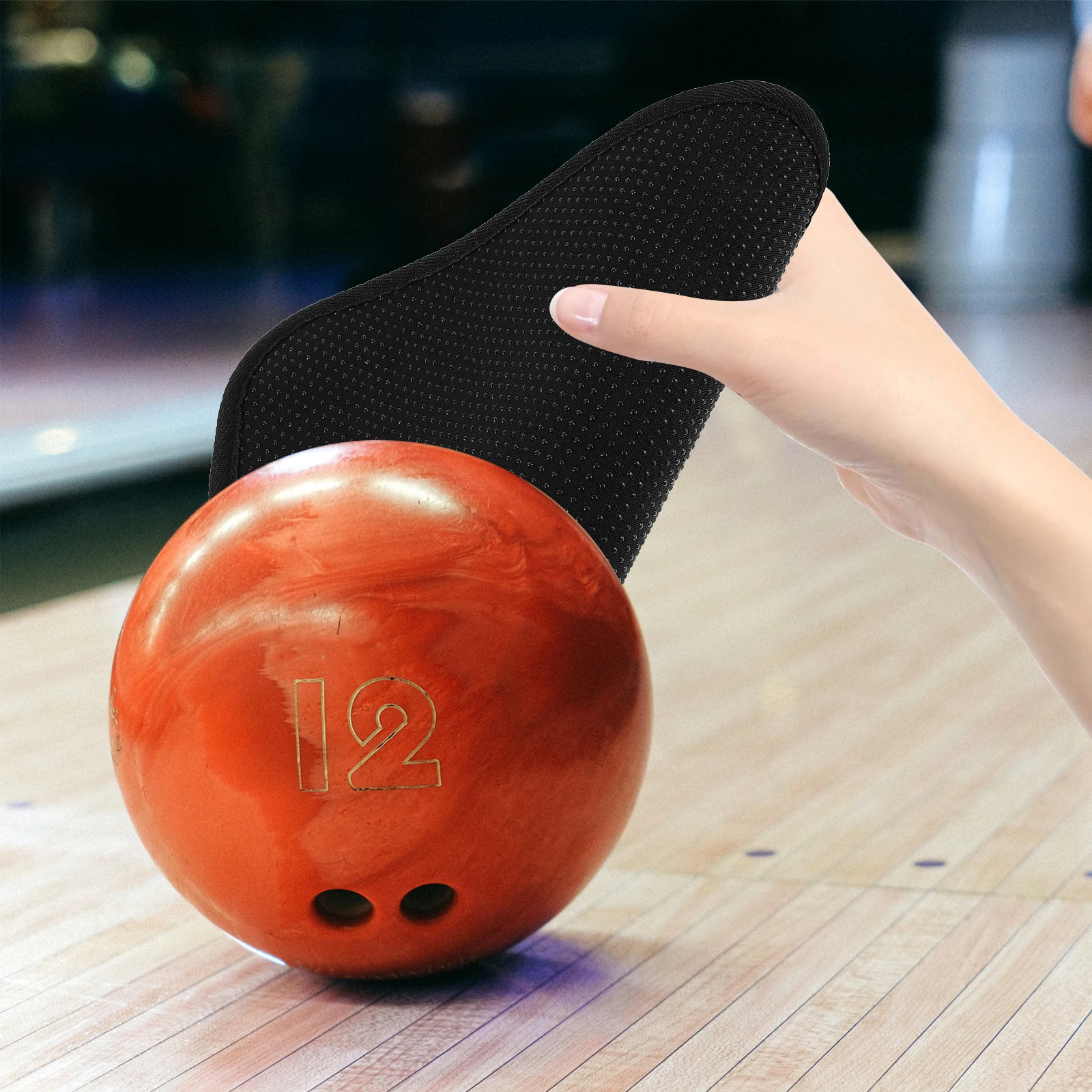 

Bowling Towel Cleaning Towels Ball Polishing Pad Professional Microfiber