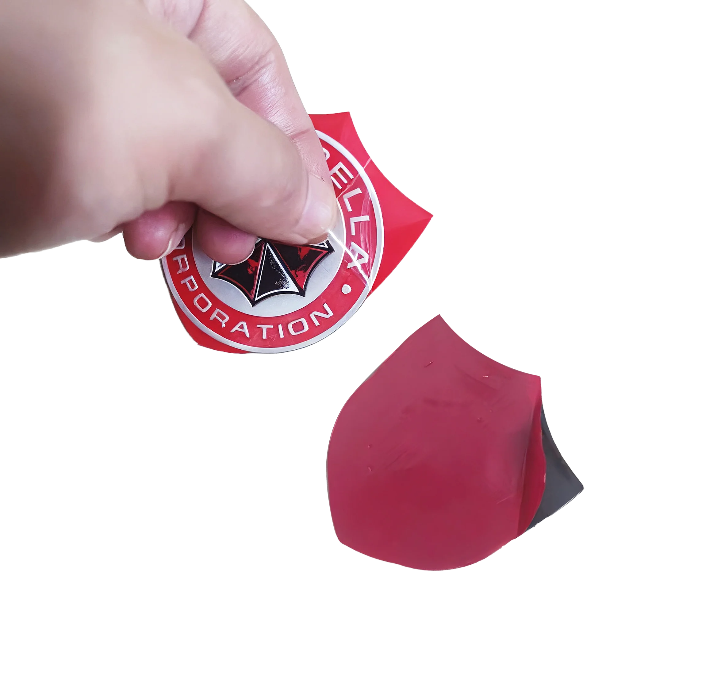 4 teile/satz Motorrad Aluminium Aufkleber Regen Regenschirm Unternehmen Emblem Tank Helm Gepäck Aufkleber Auto Modifikation Zubehör