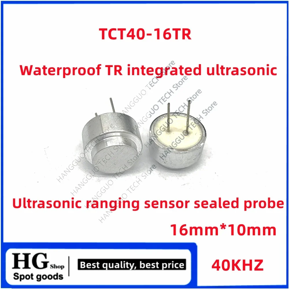 

16MM TCT40-16TR 16-40K 16mm 40KHz waterproof TR Integrated ultrasonic ultrasonic ranging sensor sealed probe