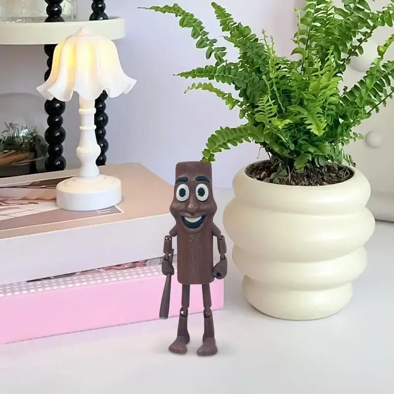 3D Printed Moving Toy Body Movable Toy Action Figure  Artistic Mechanical Jointed Craft Statue Desk Decoration for Adults