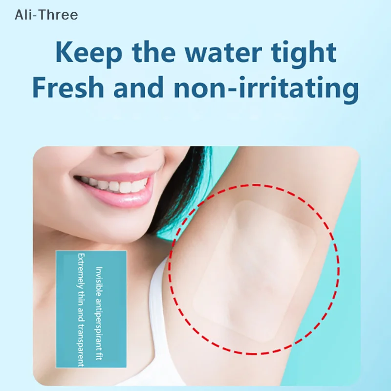 

20pcs Underarm Sweat Pads Disposable Underarm Absorbent Sticker Anti Perspiration Deodor Armpit Sweat Patch For Men And Women