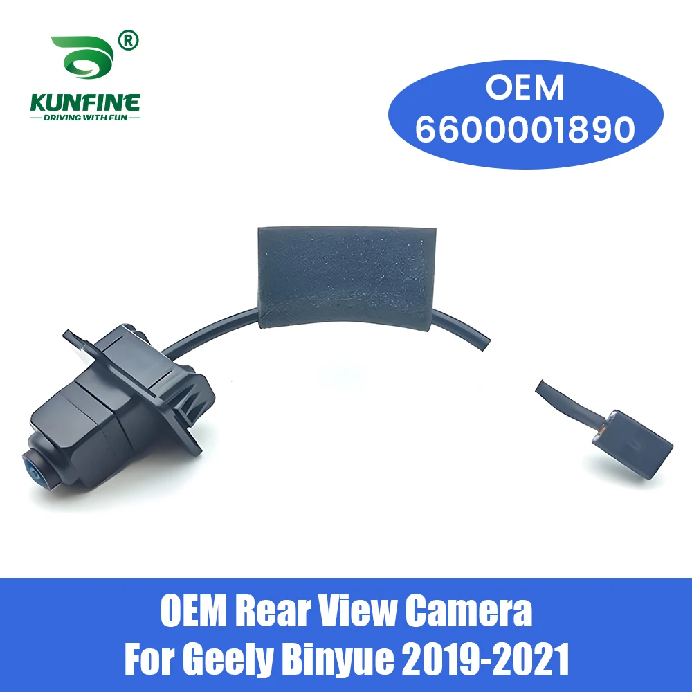For Geely Binyue Only 2019 2020 2021 Rear View Backup Camera Waterproof Parking Assist Camera Original Factory OE 6600001890