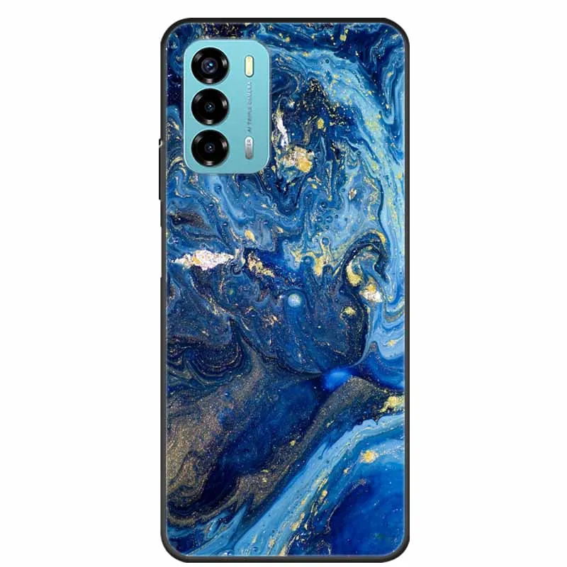 For ZTE Blade V40 Vita Case Lovely Silicone Protective Soft TPU Coque for ZTE Blade V40 Vita Phone Covers V 40 Vita Bumper Shell