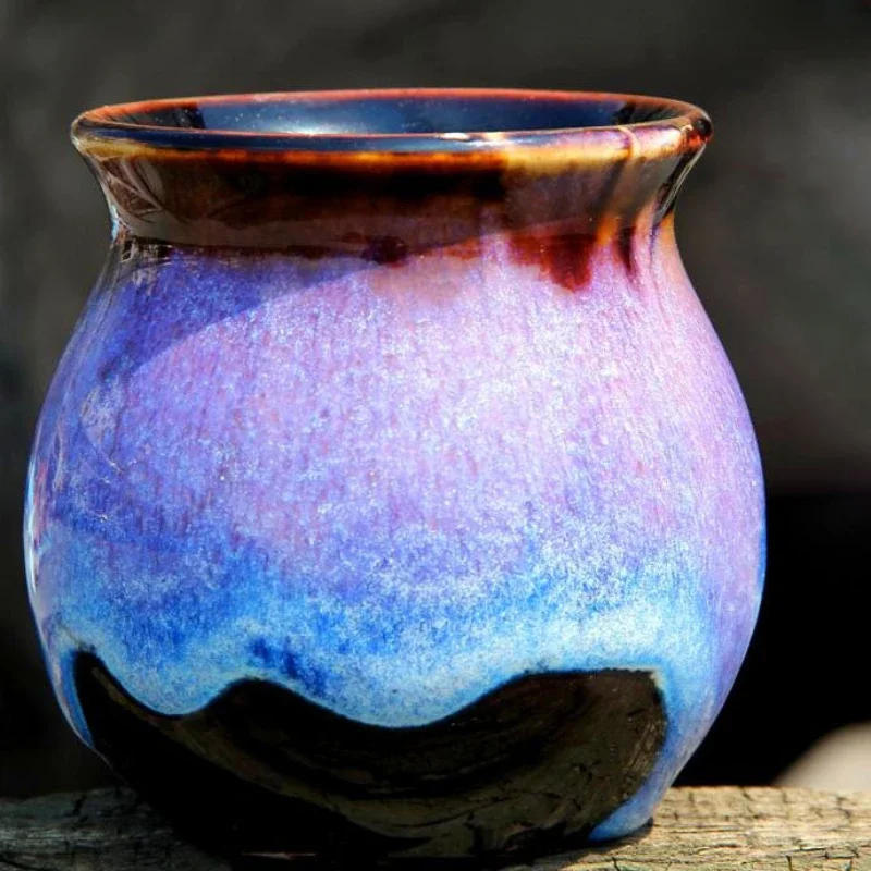 500g/ Bottle Temperature Fired Ceramic Crystal Glaze Environmental Protection Non-toxic DIY Pottery Handicrafts Coloring Pigment