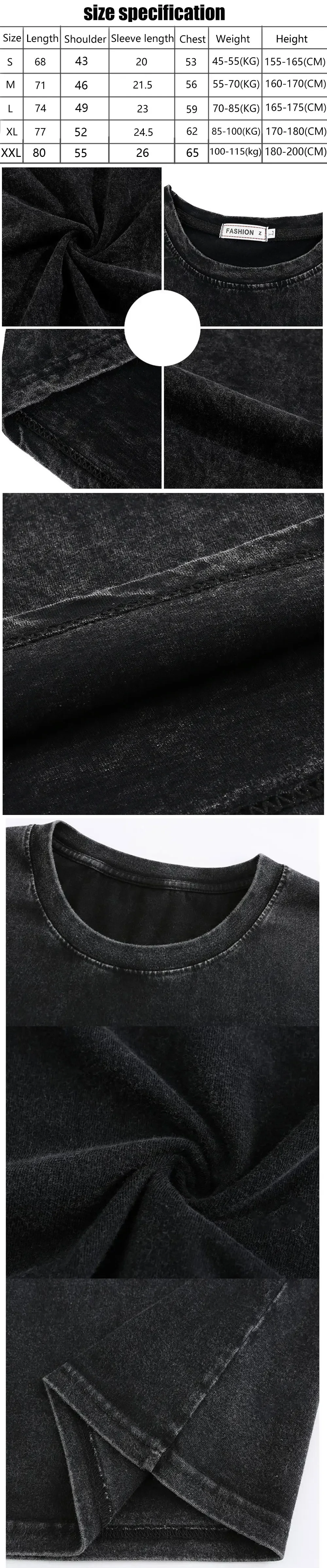 Anime Berserk Guts Griffith Vintage Washed T-Shirts Herren Damen Kleidung Baumwolle Lässiges Oversize Kurzarm-T-Shirt Streetwear – Detail 1