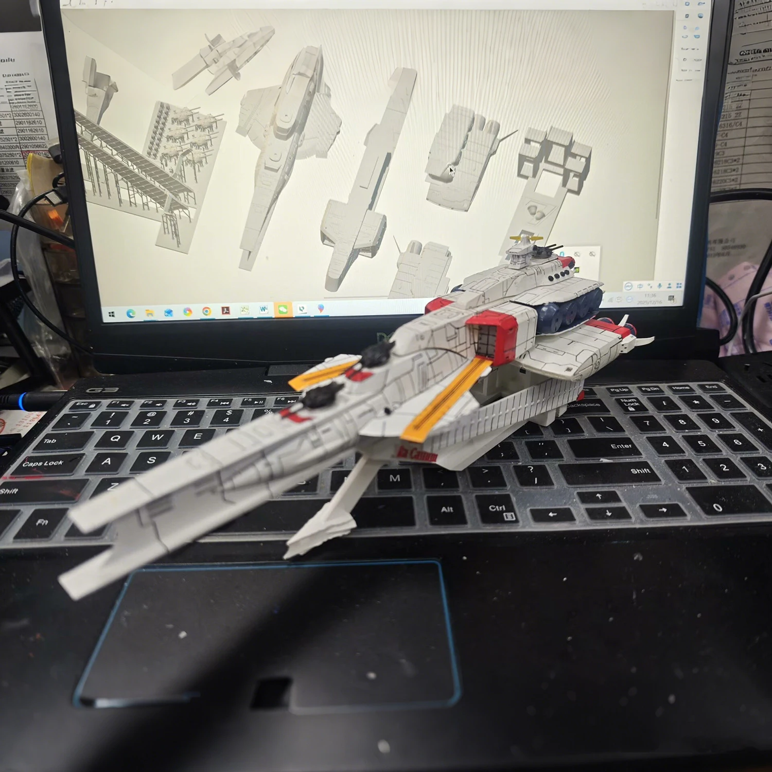 

Модель линкора Лундберг 1/1700, 28 см, для 3D-печати фотополимером, статическая модель корабля, игрушка, украшение