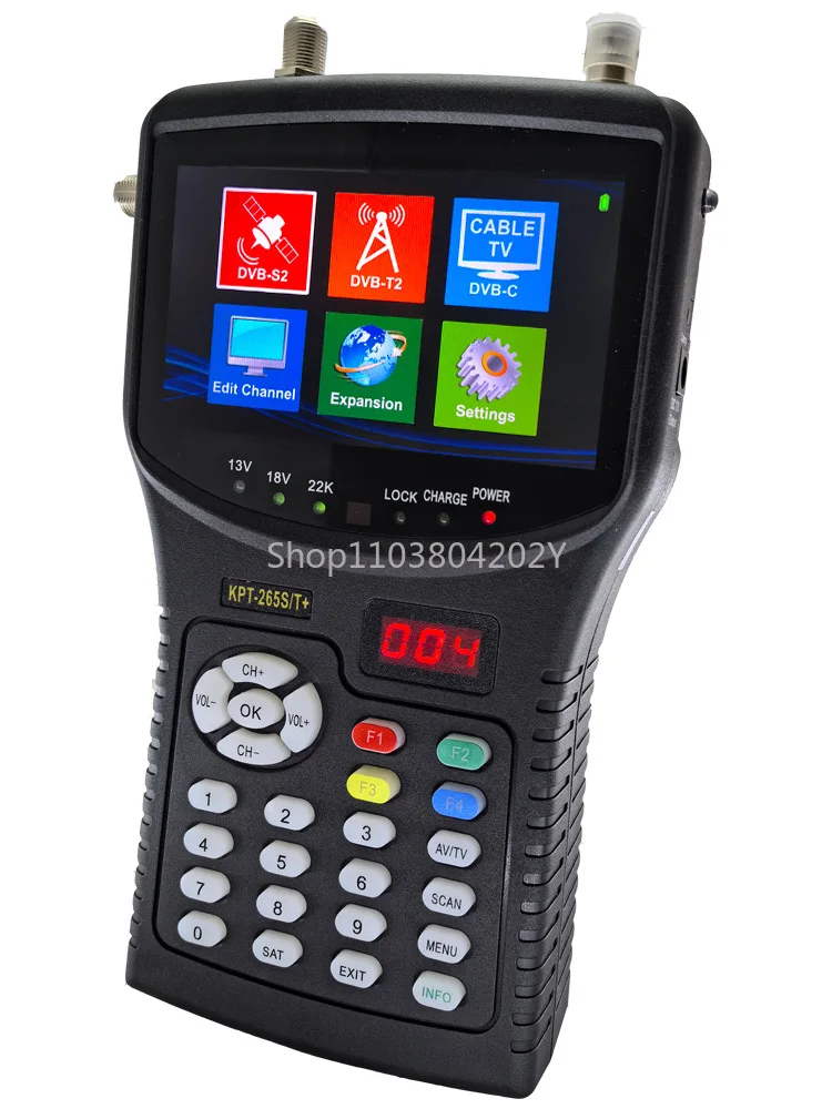 4.3-Inch Combo(S2 T2 C) Multi-Function Monitor Star Search Camera Tester 265S/T