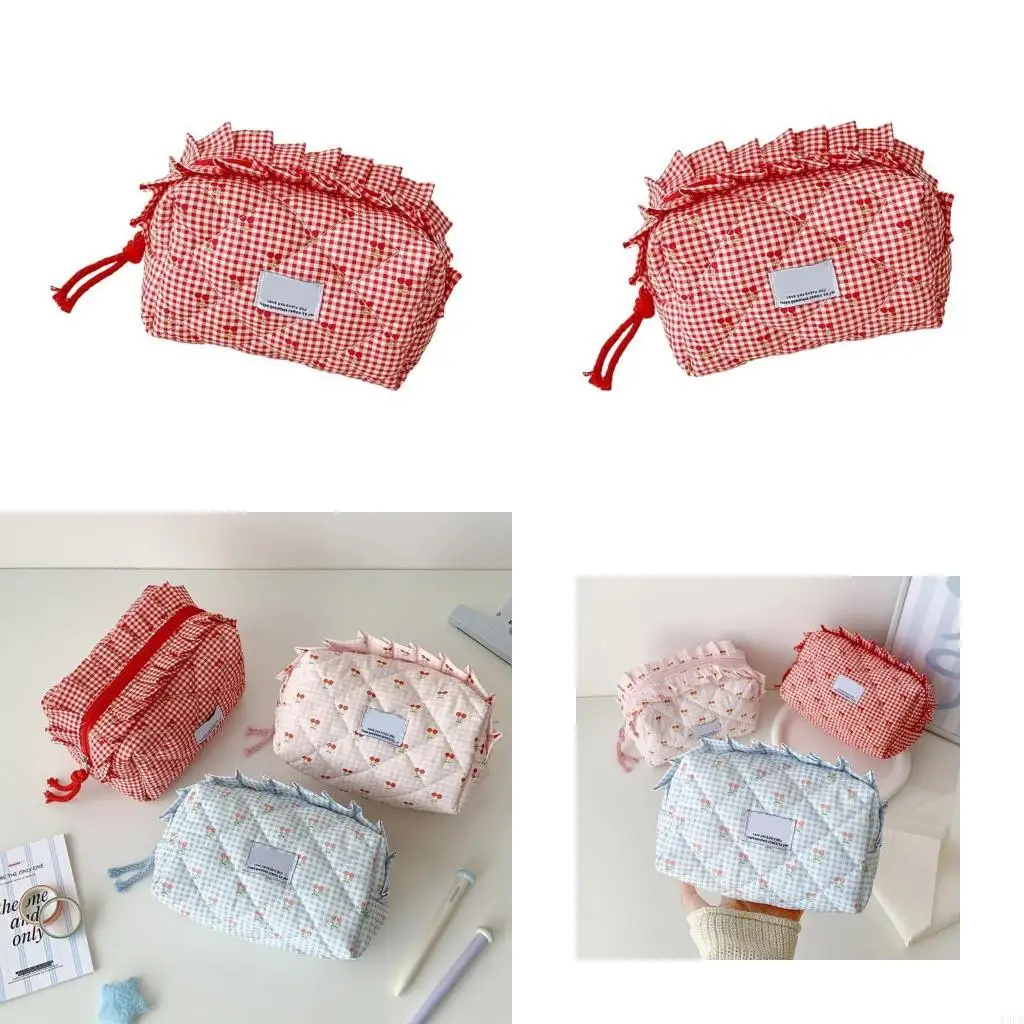 bolsa-cosmetica-viagem-bolsa-maquiagem-capacidade-com-ziper-bolsa-higiene-pessoal-xadrez-organizador
