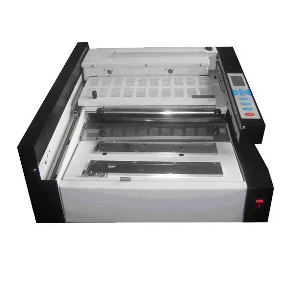 Desktop automatic hardcover book hot glue perfect binding machine