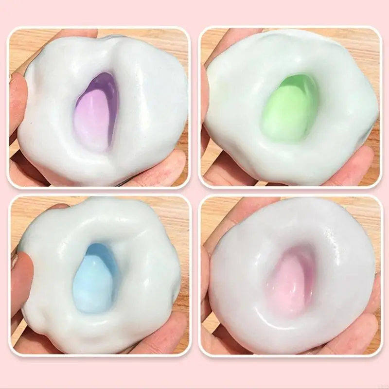 

Y88d многоцветный сенсорный стресс шарики рука рука упражнения для игрушки многоразовой релаксации, дети, взрослые, взрослые