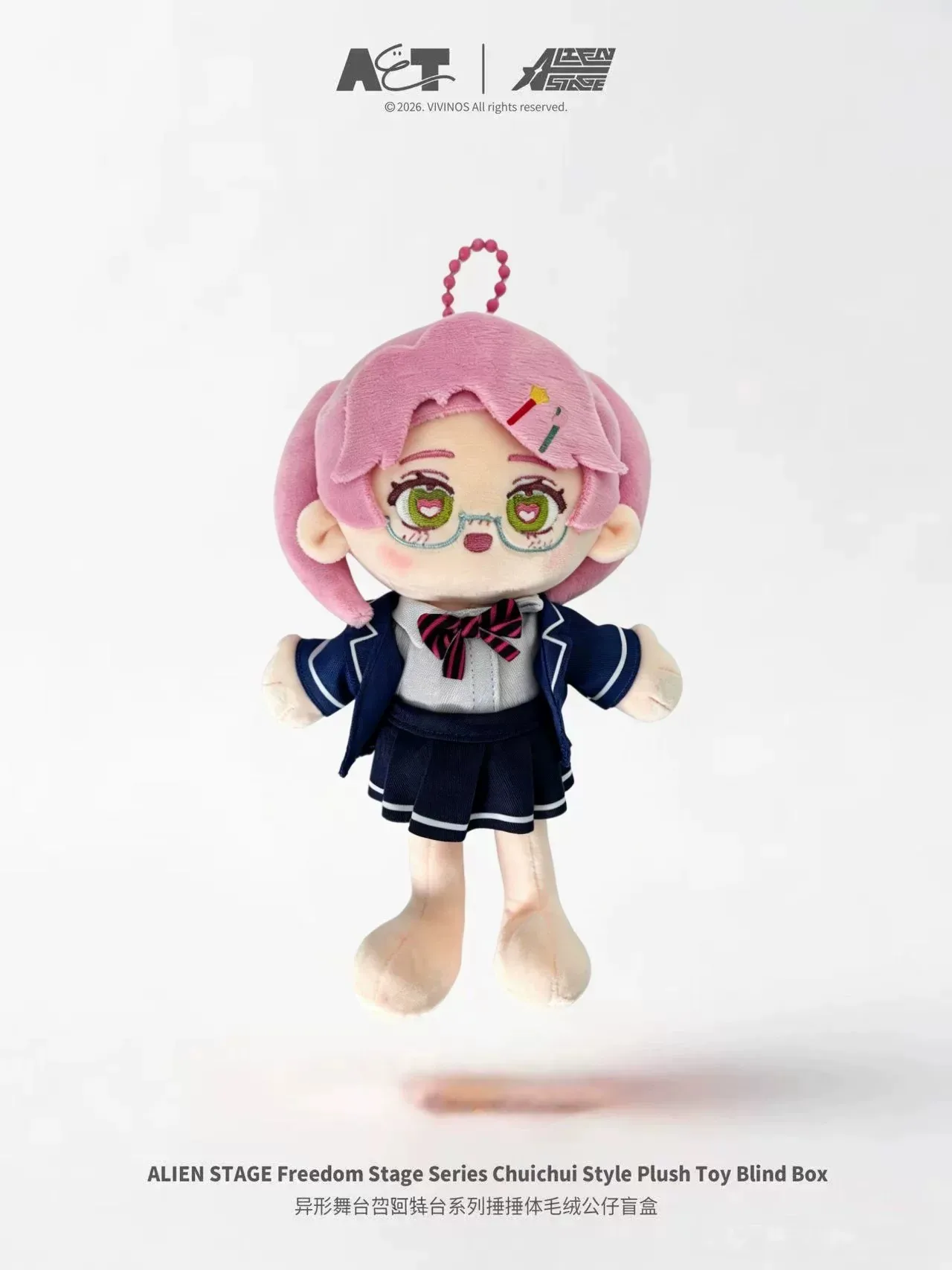 Original ALIENSTAGE Anakt Art High School Squishy Blind Box Q Ver. Version Slow Rebound Squeeze Figure Anime Sammlerstück Geschenkspielzeug – Detail 9