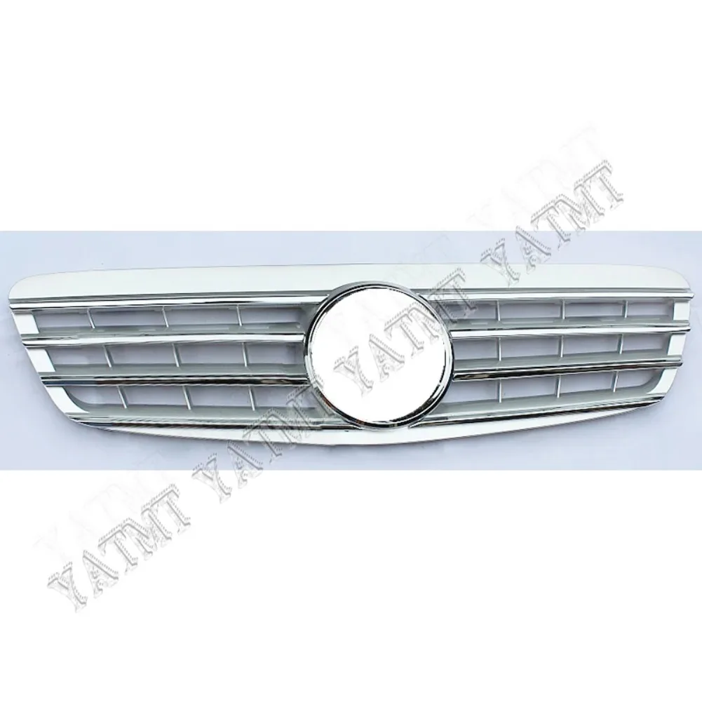 Front Racing Center Grille Facelift Bumper Grill For Mercedes Benz W220 S-Class 2000 2001 2002 S280 S320 S400 S500 S600