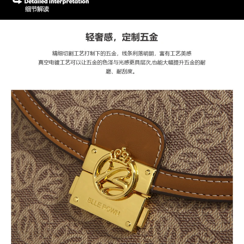 Top Brand Women\'s Bag Luxury Designer Saddle Bag Fashion One Shoulder Crossbody Bag Classic Old Flower Handbag Mini Bag