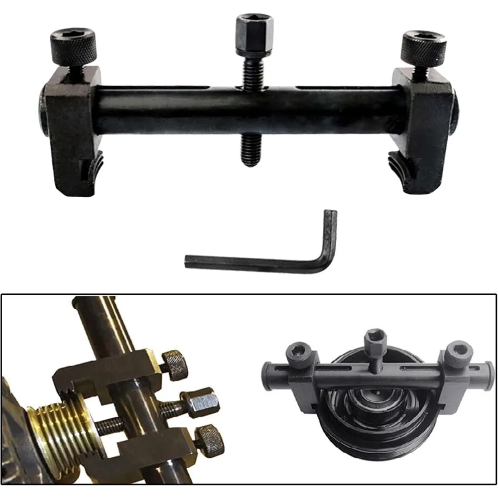 

Heavy Duty Universal Ribbed Pulleys Pullers for Ribbed Drive Pulley Crankshaft Tool & Remover Adjustable 40mm-165mm Engine Tool