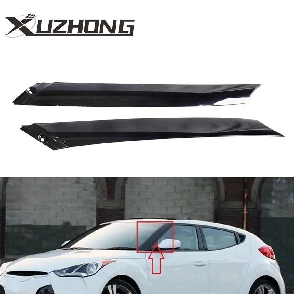 86170-2V000 86180-2V000 Molding Windshield Pillar Trim Front Left Right Side 1Pair For Hyundai Veloster 2011-2017 Accessories