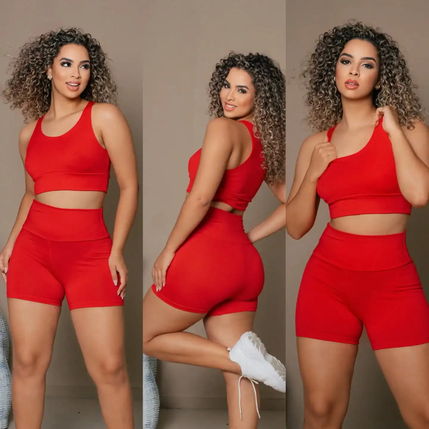 

Европейские и американские шорты для йоги с бесшовными нитками, брюки для йоги из трех частей, бесшовные спортивные облегающие брюки, брюки для фитнеса с высокой талией