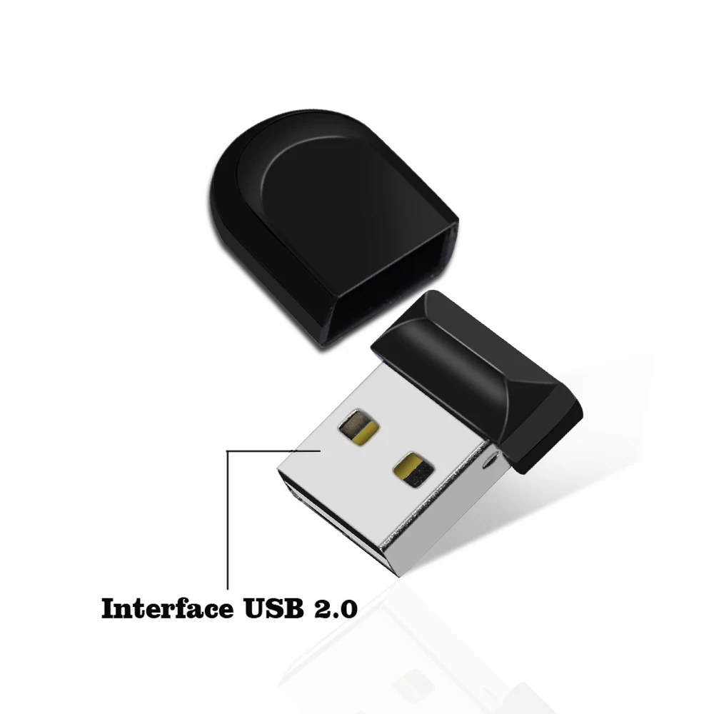 Hot Sell Super Mini USB Flash Drive Waterproof Pendrive 64GB 32GB 16GB 8GB 4GB Real Capacity USB 2.0 Memory Stick Thumbdrive