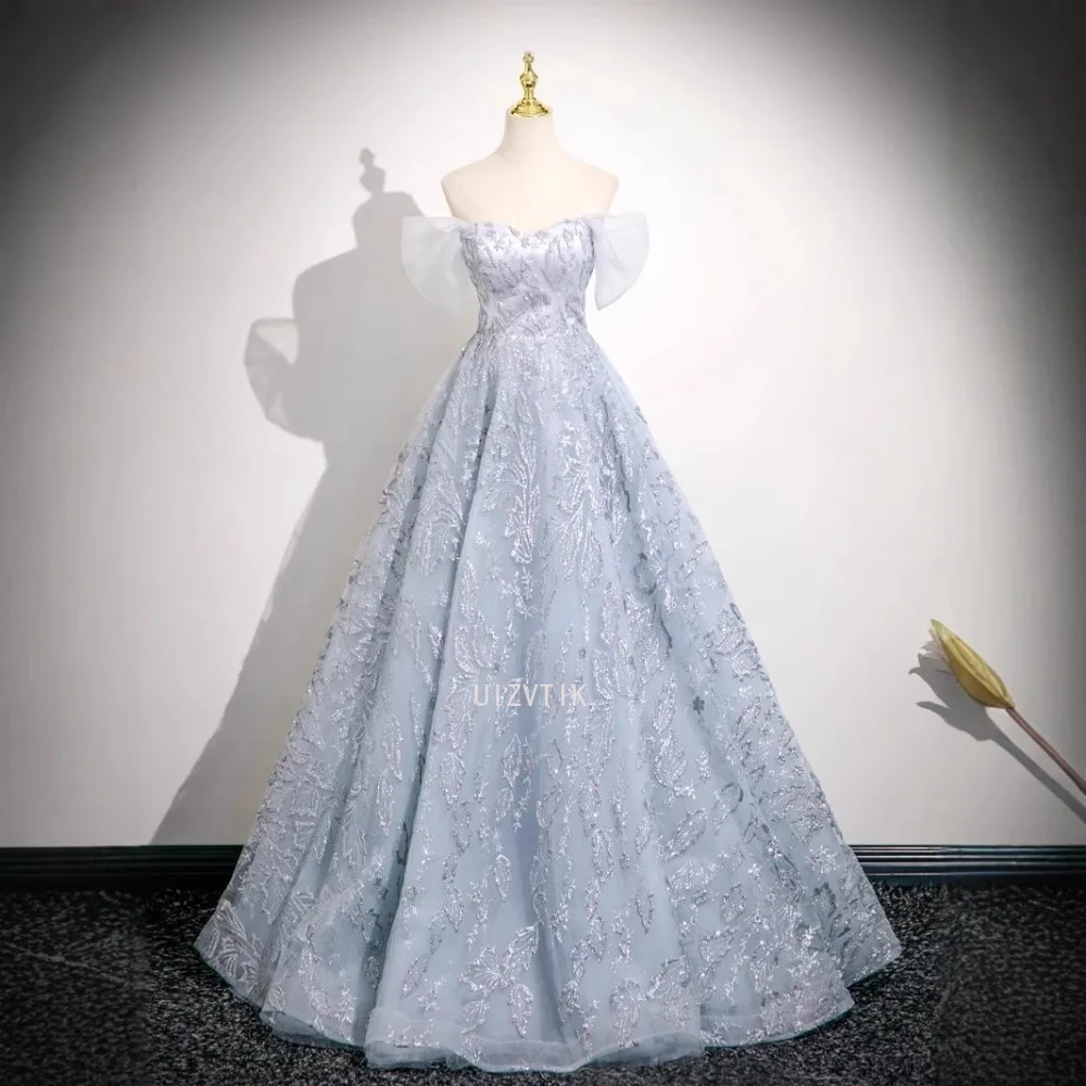 

Customized Ball Gown Women Wedding Dresses Sequins Prom Party Birthday Evening Gowns Formal Vestido De Noche robes de soirée
