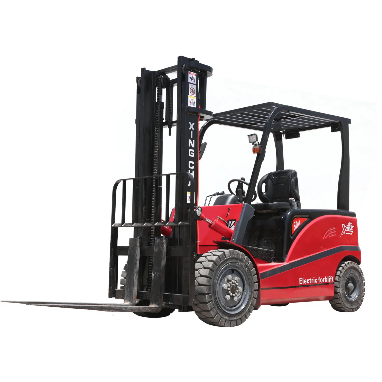 

Xingcha New Energy Full Electric Warehouse Stacker forklift Truck 1-5ton Capacity Hydraulic Fork Lift PLC Engine for Restaurants