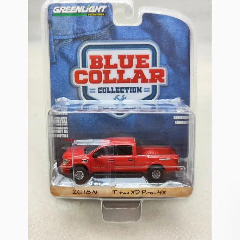 

Greenlight литой под давлением 1:64 2018 Titan XD Pro 4X сплав, имитация модели автомобиля, статическая коллекция, украшенные праздничные игрушки, сувенирный подарок