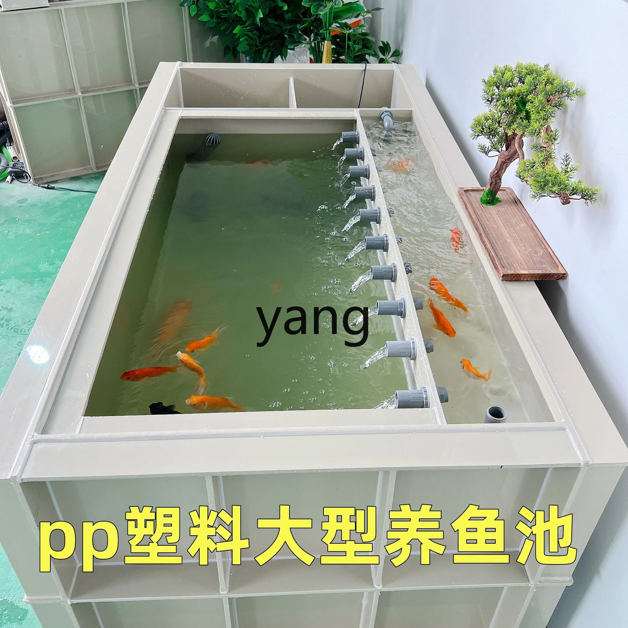 LMM， household large upgraded version side filter fish tank fish pond plus pp plastic carp box