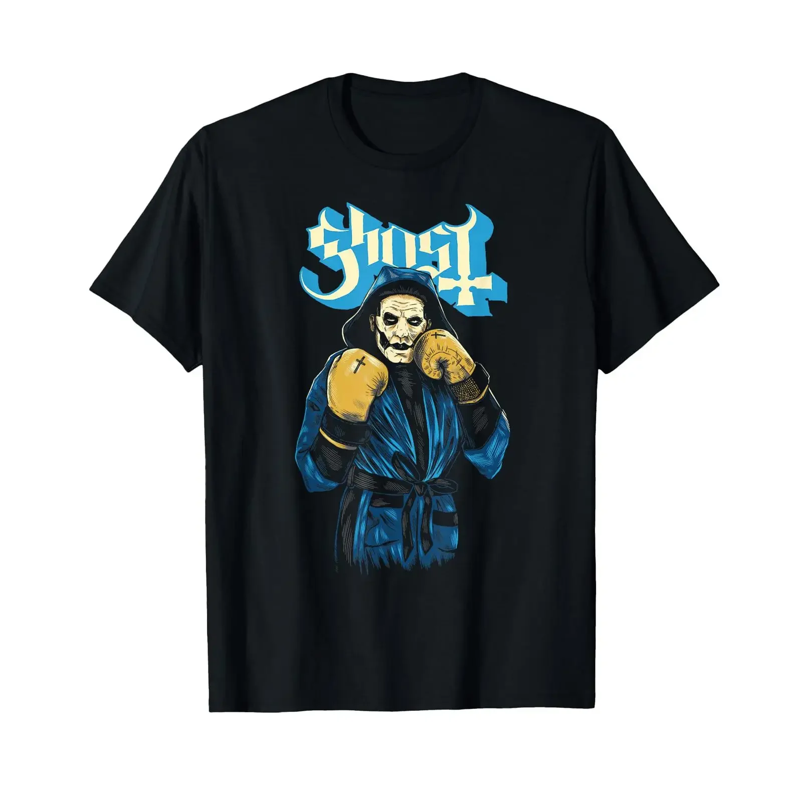 Ghost Rite Here Now Papa Prize Fighter T Shirt vintage Washed streetwear Stretched designer clothes graphic homme Soft Stylish