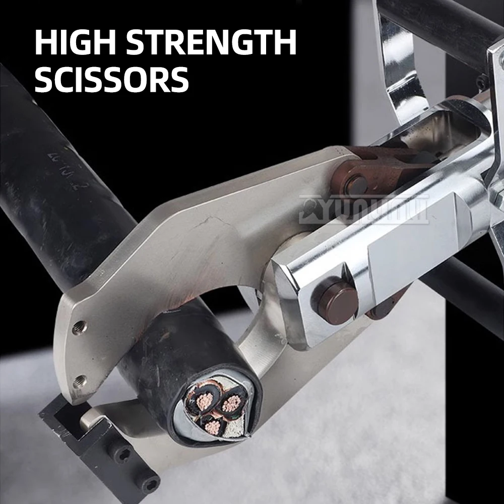 

Электрический гидравлический кабелерез JP-120C, аккумуляторные клещи для резки кабелей, для медных и алюминиевых кабелей