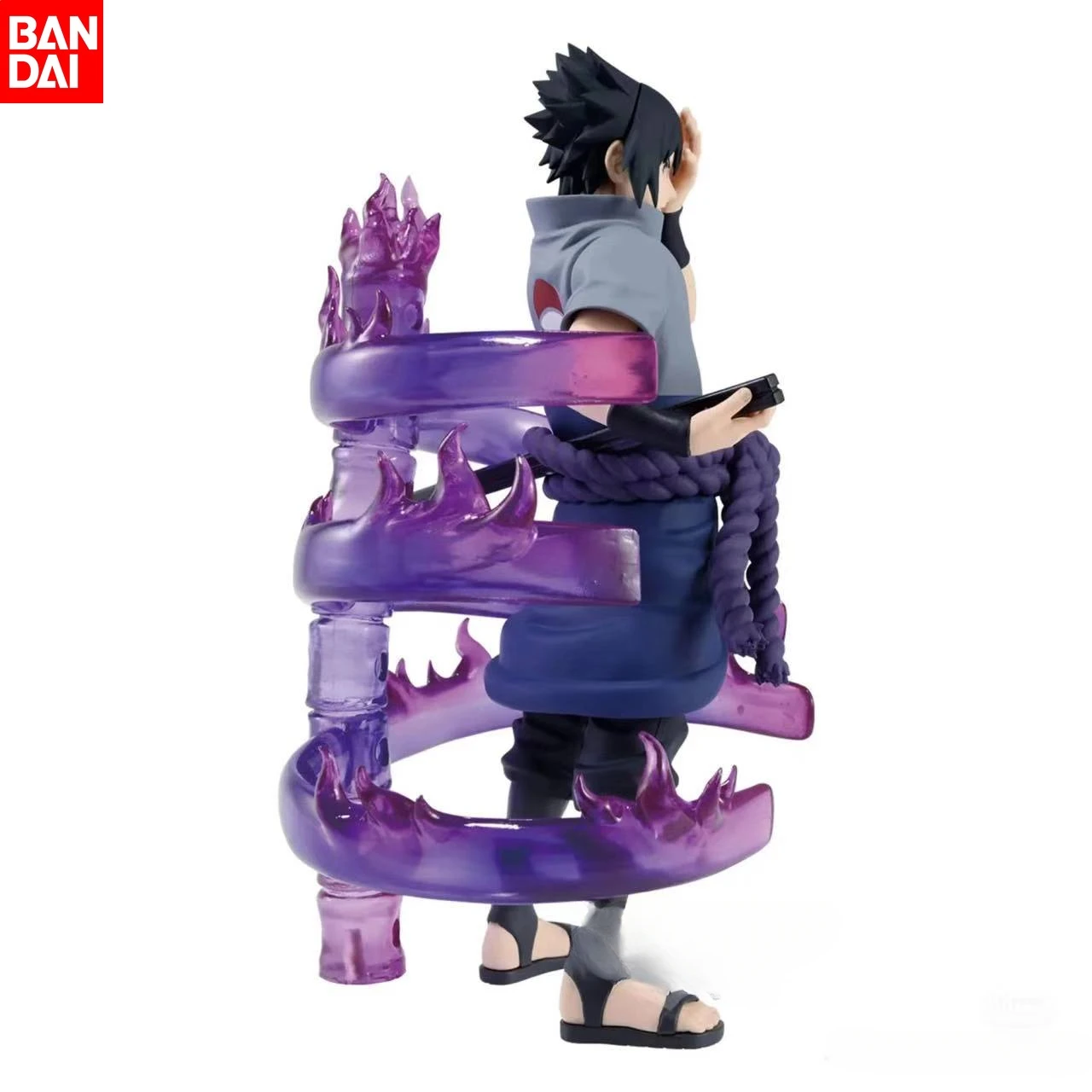 Bandai Naruto Susanoo Sasuke Anime Figures Character Hand-made Model Doll Collection Toys PVC Collection Toy Desktop Ornament