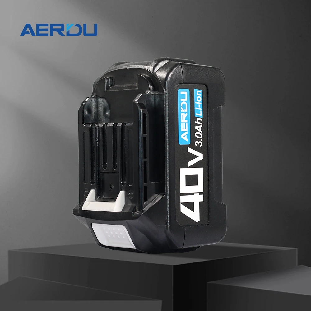 AERDU 40V 3000mAh for Makita 40V Battery xgt Compatible with Makita Power Tools BL4025 BL4020 BL4030 BL4015