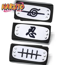 Naruto Anime Peripheral Ninja Strap Forehead Protector Coslapaly Naruto Bandana Student Toys Cartoon Creative Gift