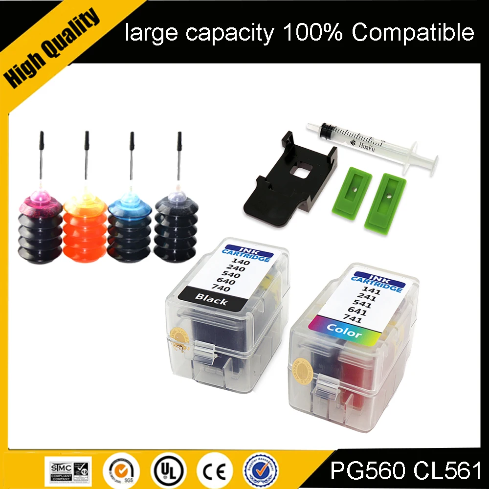 pg560 cl561 Smart Cartridge Cartridge PG-560 CL-561 Replacement for canon printer pixma cartridge TS7450 TS5351 TS5352 TS7451