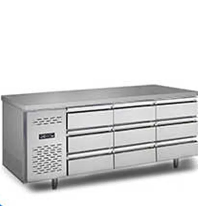 exquisite craftsmanship Stainless steel glass door vertical freezer