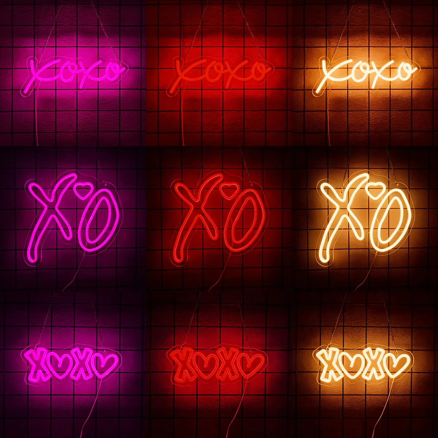 Xo Xo Neon Sign For…