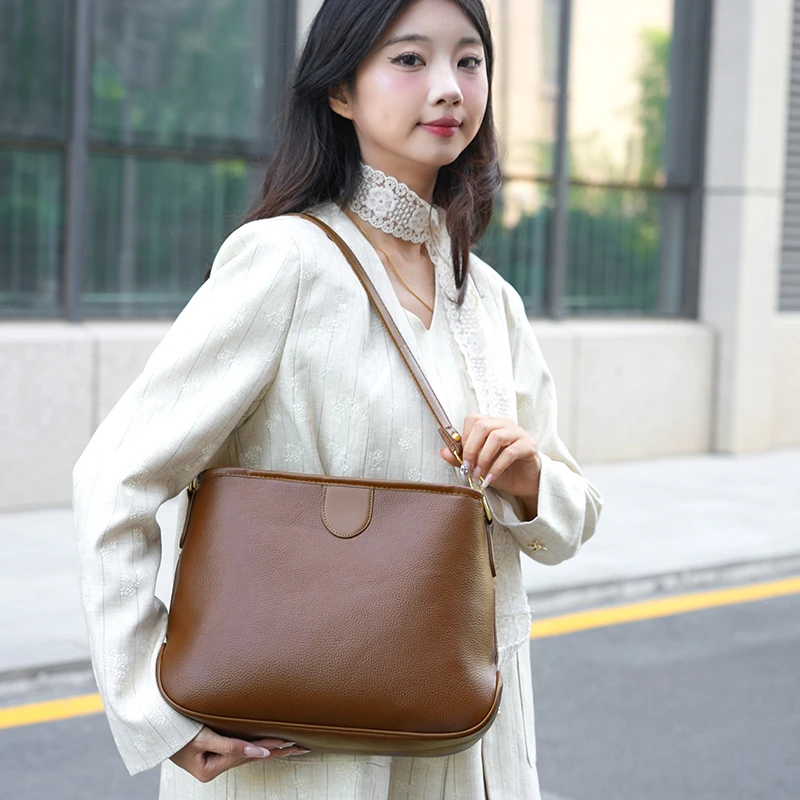 

Элегантная женская кожаная роскошная классическая дизайнерская модная сумка через плечо Сумка через плечо для повседневной стильной одежды