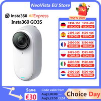Insta360 New GO 3S – 4K Tiny Camera, Portable and Versatile, Hands-Free, POV, Mount Anywhere, Stabilization