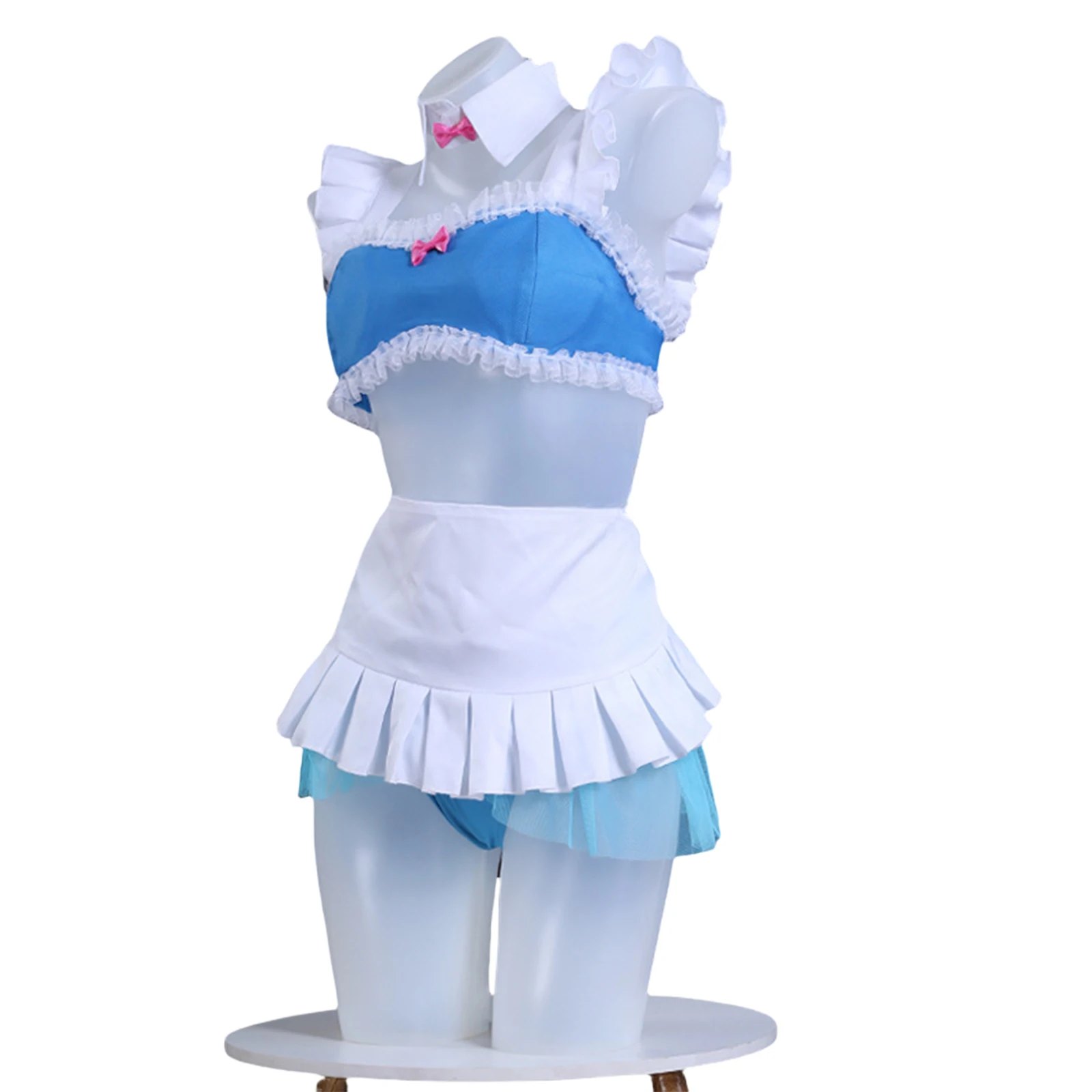 

World From Zero Rem Swimsuit Cosplay Costume Sailor Suit Summer Bikini Watergame Beach Wear Kawaii Halloween Party Clothes